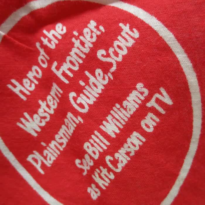 Vintage Kit Carson Coca-cola Bandana - Western TV Collectible - Etsy